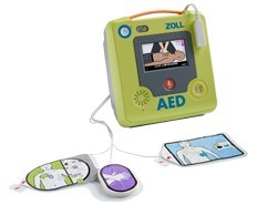 Elétrodos de desfibrilhação DAE 3